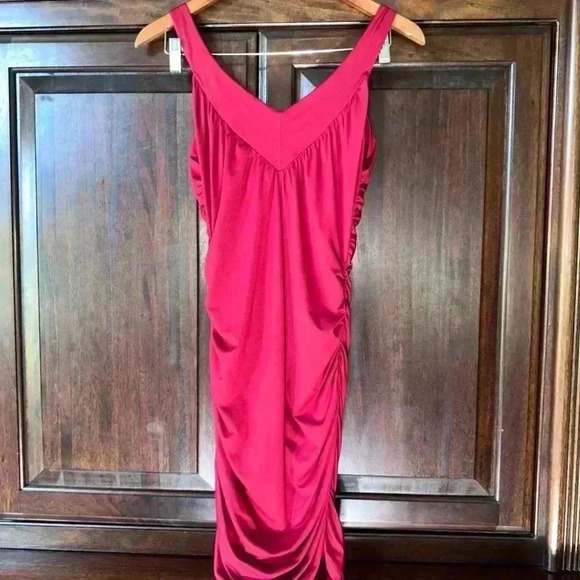 ICU Y2K Style Formal Dress / Size M / Red - Picture 8 of 11